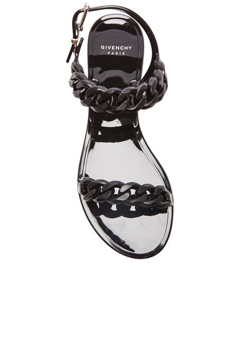 givenchy jelly chain sandals|givenchy sandals size chart.